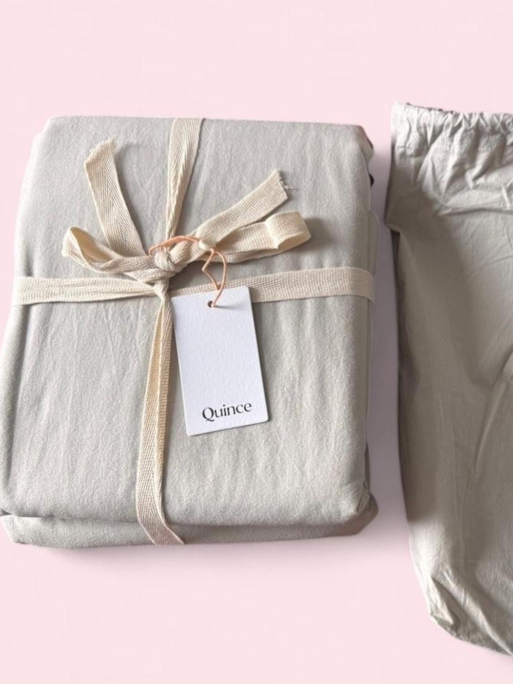 Quince King/Cal King Organic cotton Duvet cover set